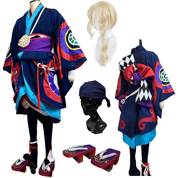 Amazon.co.jp: モノノ怪 薬売り コスプレ衣装+ウィッグ（ 靴別売り